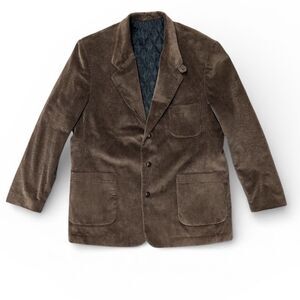 LL Bean Corduroy Quilt Lined Blazer Jacket Sz XL Tall Thinsulate Made USA New